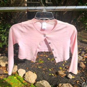 Pink sweater size 6x in girls
